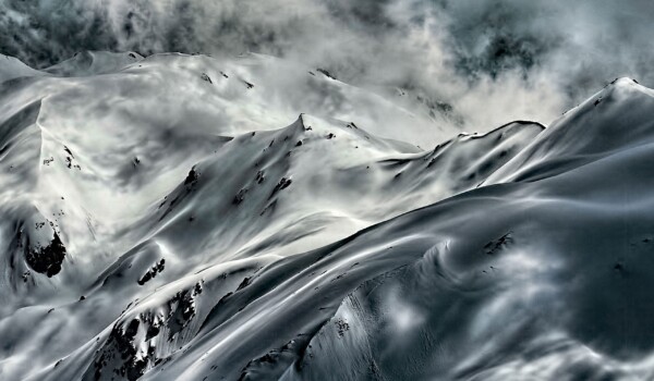 By Michael Piraino New Zealand South Island Mountains with glaciers and snow fields