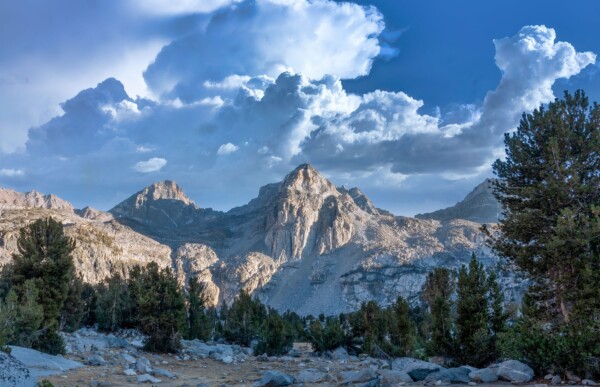 By Michael Piraino Storm clouds in High Sierra of Kings Canyon National Park