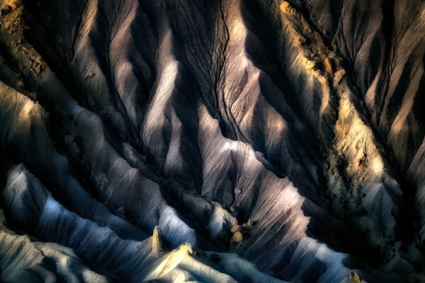 By Michael Piraino Hills and valleys on Butte at sunrise