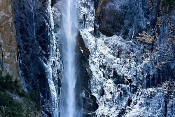 By Carin Piraino Yosemite National Park Bridalveil falls in winter