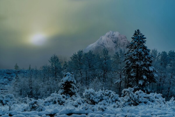 by Michael Piraino Winter Storm and Mountain Sunrise, Grand Teton National Park