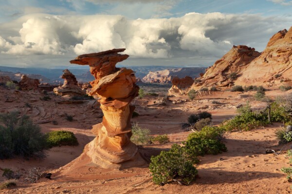 By Michael Piraino Sandstone rock formations in Arizona wilderness