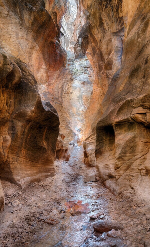 By Michael Piraino Southern Utah lot canyon with creek