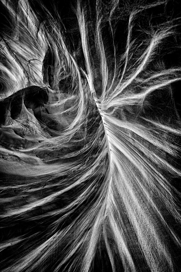 By Michael Piraino Abstract rock patterns in black and white