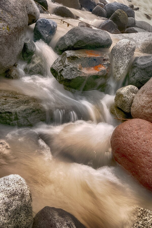 By Michael Piraino river rocks rapids red