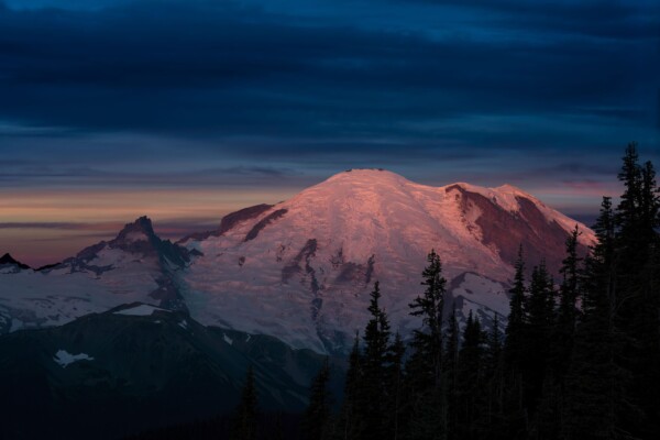 By Michael Piraino Sunrise on Mount Rainier