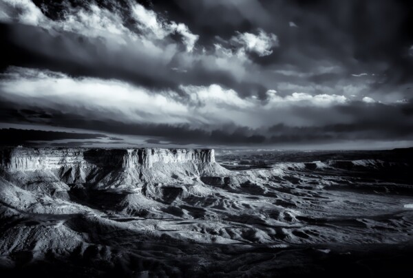 By Michael Piraino Island in the Sky, Canyonlands National Park, 2018 (infrared)