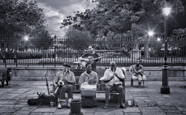 By Michael Piraino Street Musicians Performing in New Orleans